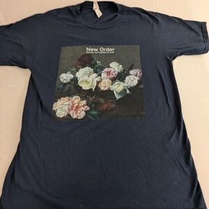 New Order Power, Corruption and Lies Concert Tee Shirt Large Unisex